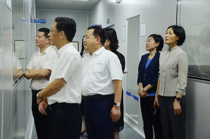 Guangdong Federation of Trade Unions Party Secretary Chen Weidong Leads a Team to Omat for Research