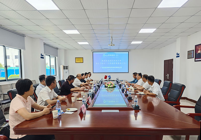 Wuhan University of Science and Technology President Ni Hongwei Visits Omat to Expand Jobs