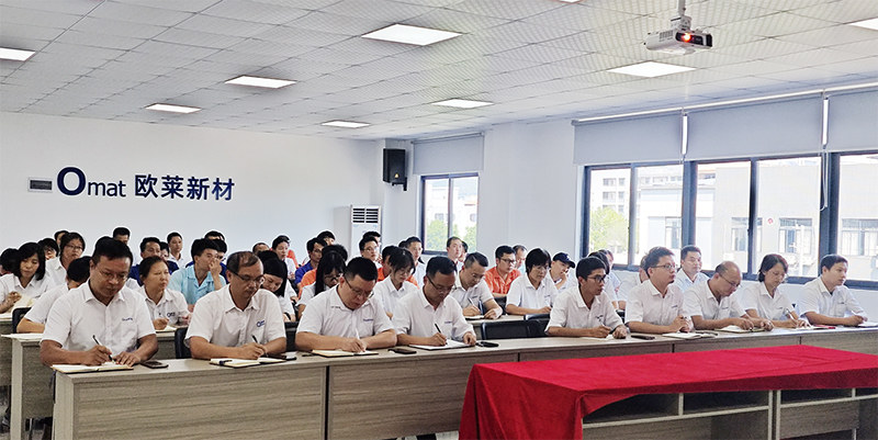 Omat Holds Training on Building Leadership, Combat Effectiveness, and Meeting New Challenges