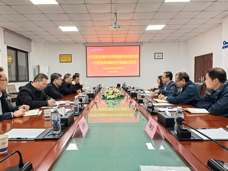 Jiang Honglin, Standing Committee Member of the Shaoguan Municipal Party Committee and Executive Vice Mayor, Conducts Warm-Enterprise Visit at Omat
