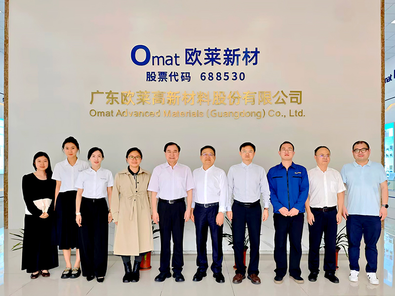 Sun Guosheng, Deputy Party Secretary of Wuhan University of Science and Technology, Visits Omat