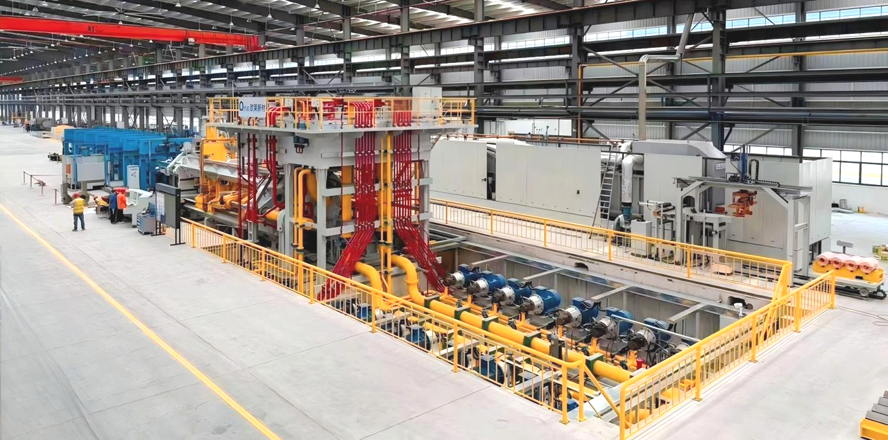 5,500-ton Dual-action Extrusion Press