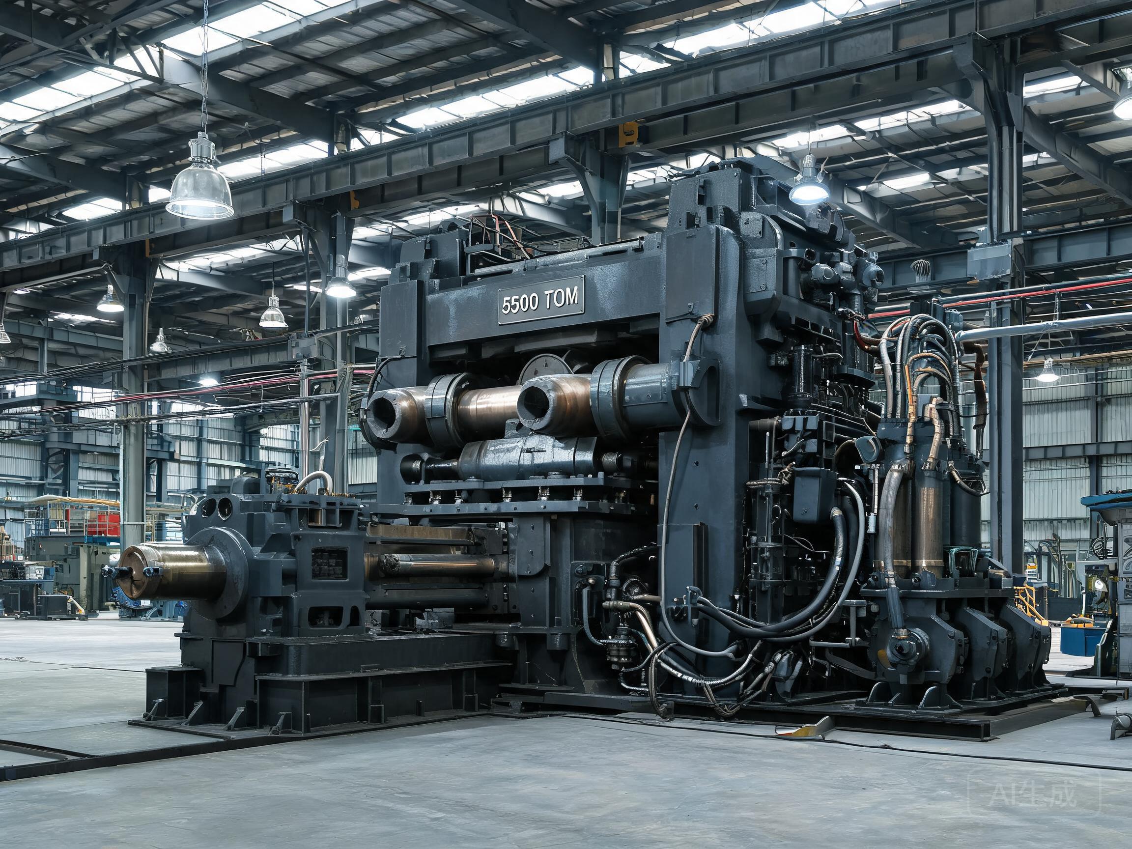 5,500-ton Dual-action Extruder