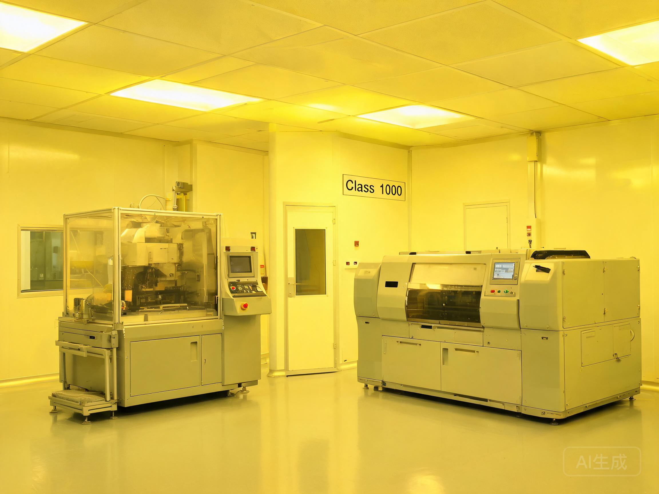 Yellow-light Cleanroom
