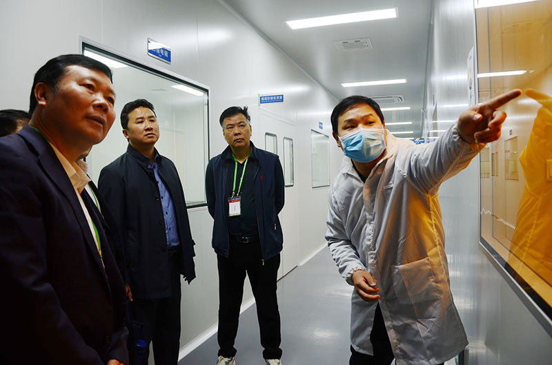 Shaoguan Party School Division-Level Cadre Study Class Visits Omat for Research