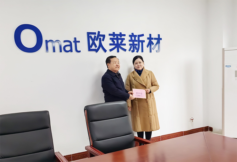 Standing Deputy Head of Shaoguan United Front Work Department Kong Qinghong Visits Omat for Research and Festive Condolences